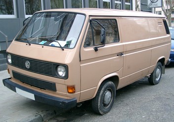 Szkło do lampy lewej Volkswagen Transporter T3